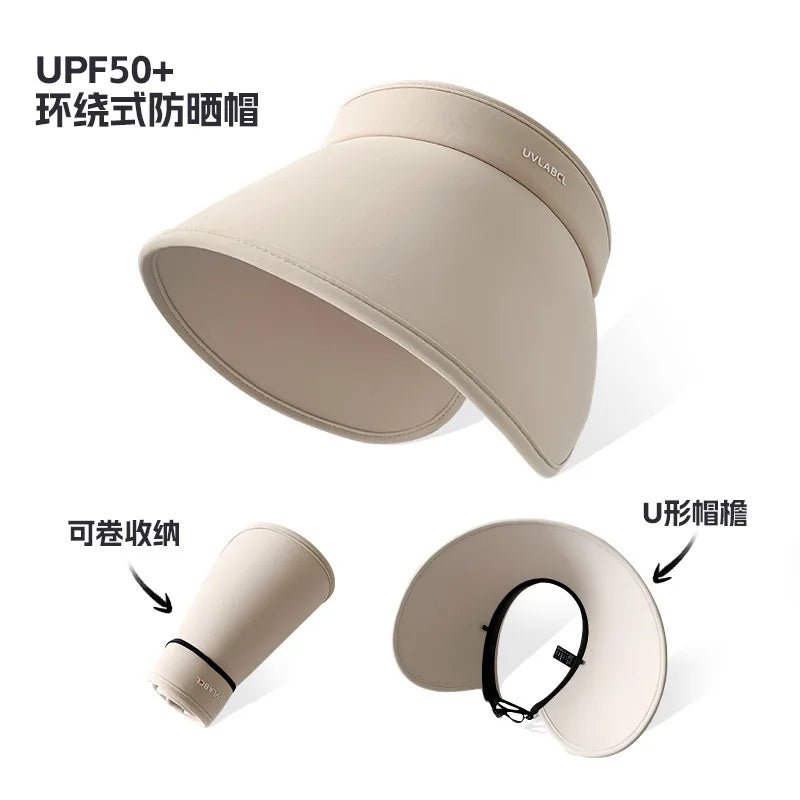 Summer Wide Brim Floppy Visor Hats - Wear with style