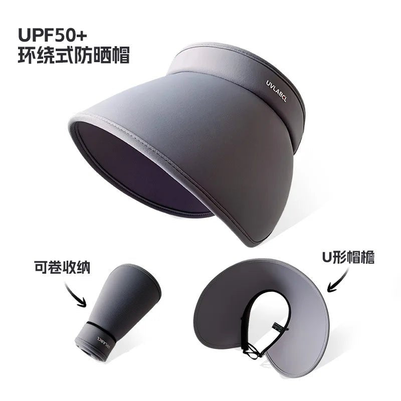 Summer Wide Brim Floppy Visor Hats - Wear with style