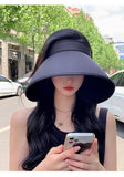 Summer Wide Brim Floppy Visor Hats - Wear with style