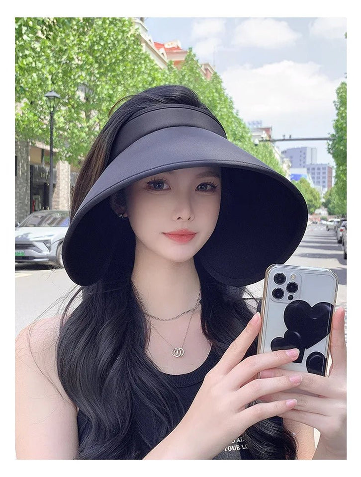 Summer Wide Brim Floppy Visor Hats - Wear with style