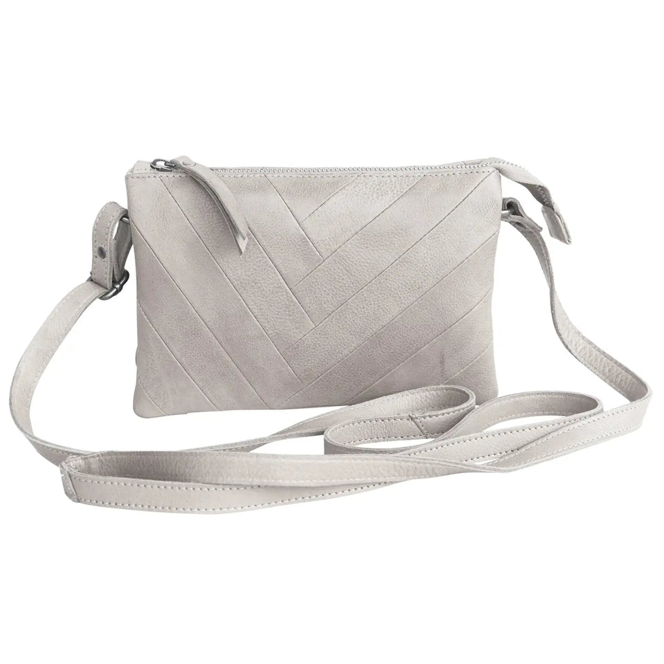 Sunny Leather Crossbody-Oat - Wear with style