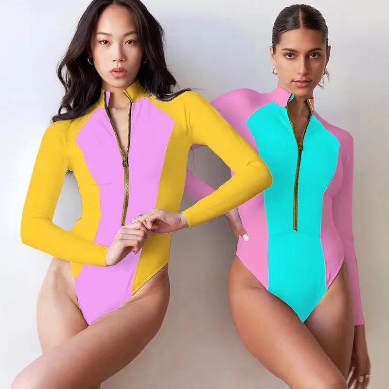 Surfing Sport Long Sleeve Swimsuit - Wear with style