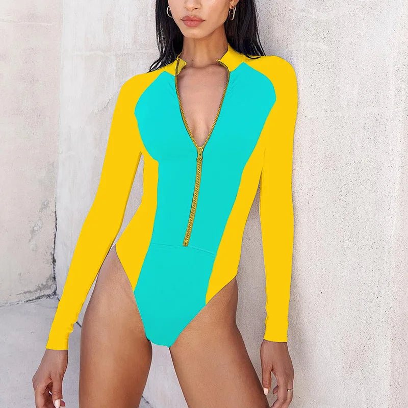 Surfing Sport Long Sleeve Swimsuit - Wear with style