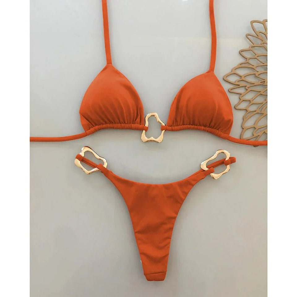 Swealle Halter Micro two piece swimsuit - Wear with style