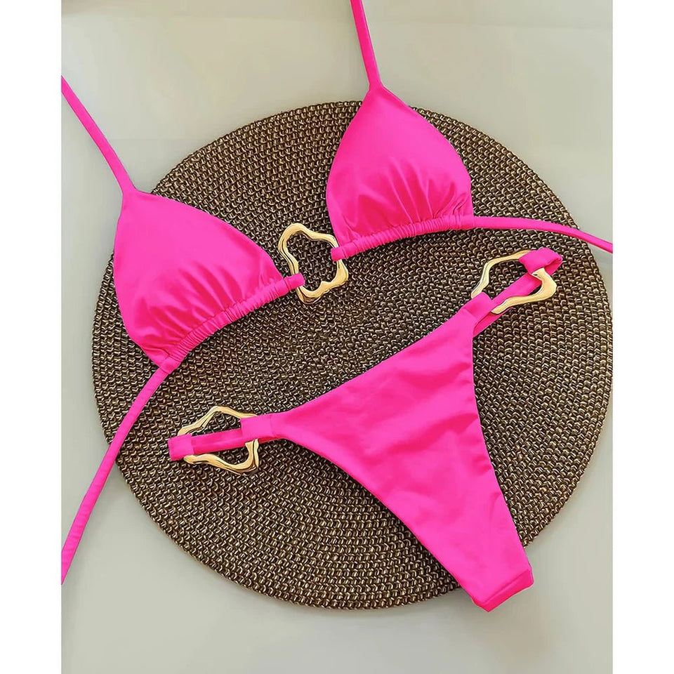 Swealle Halter Micro two piece swimsuit - Wear with style