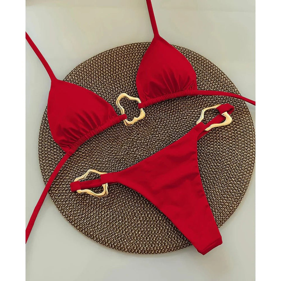 Swealle Halter Micro two piece swimsuit - Wear with style