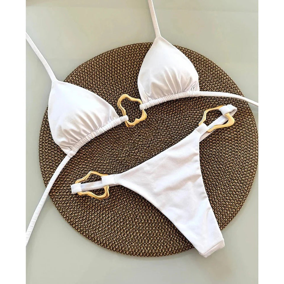 Swealle Halter Micro two piece swimsuit - Wear with style