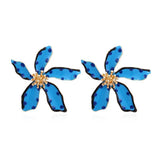 Sweet Big Flower Stud Earrings - Wear with style