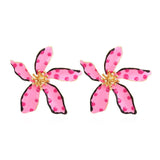 Sweet Big Flower Stud Earrings - Wear with style