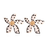 Sweet Big Flower Stud Earrings - Wear with style