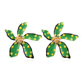 Sweet Big Flower Stud Earrings - Wear with style