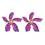 Sweet Big Flower Stud Earrings - Wear with style