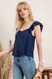 SWEETHEART NECKLINE TOP - Wear with style