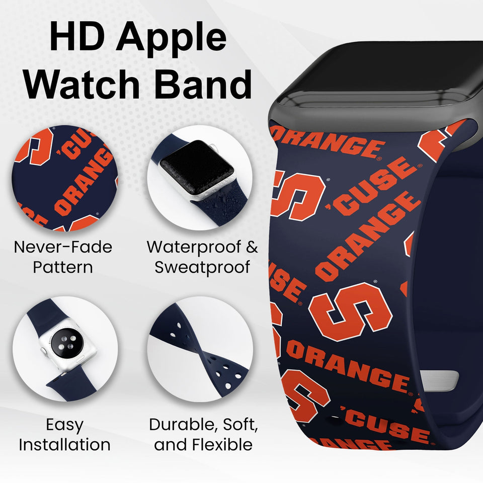 Syracuse Orange HD Apple Watch Band - Wear with style