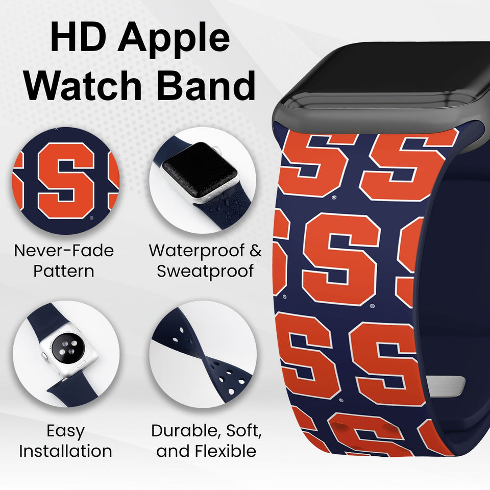 Syracuse Orange HD Apple Watch Band - Wear with style