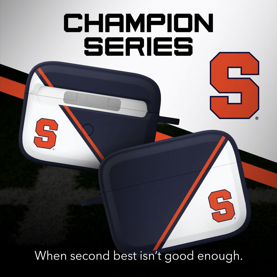 Syracuse Orange HDX Champion Series Apple AirPods Pro 1 & 2 Case Cover - Wear with style