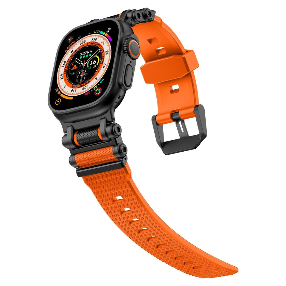 Tactical Destiny Gear Rotating Silicone Band For Apple Watch - Wear with style
