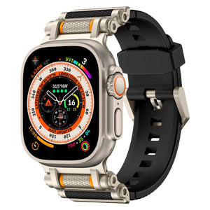 Tactical Destiny Gear Rotating Silicone Band For Apple Watch - Wear with style