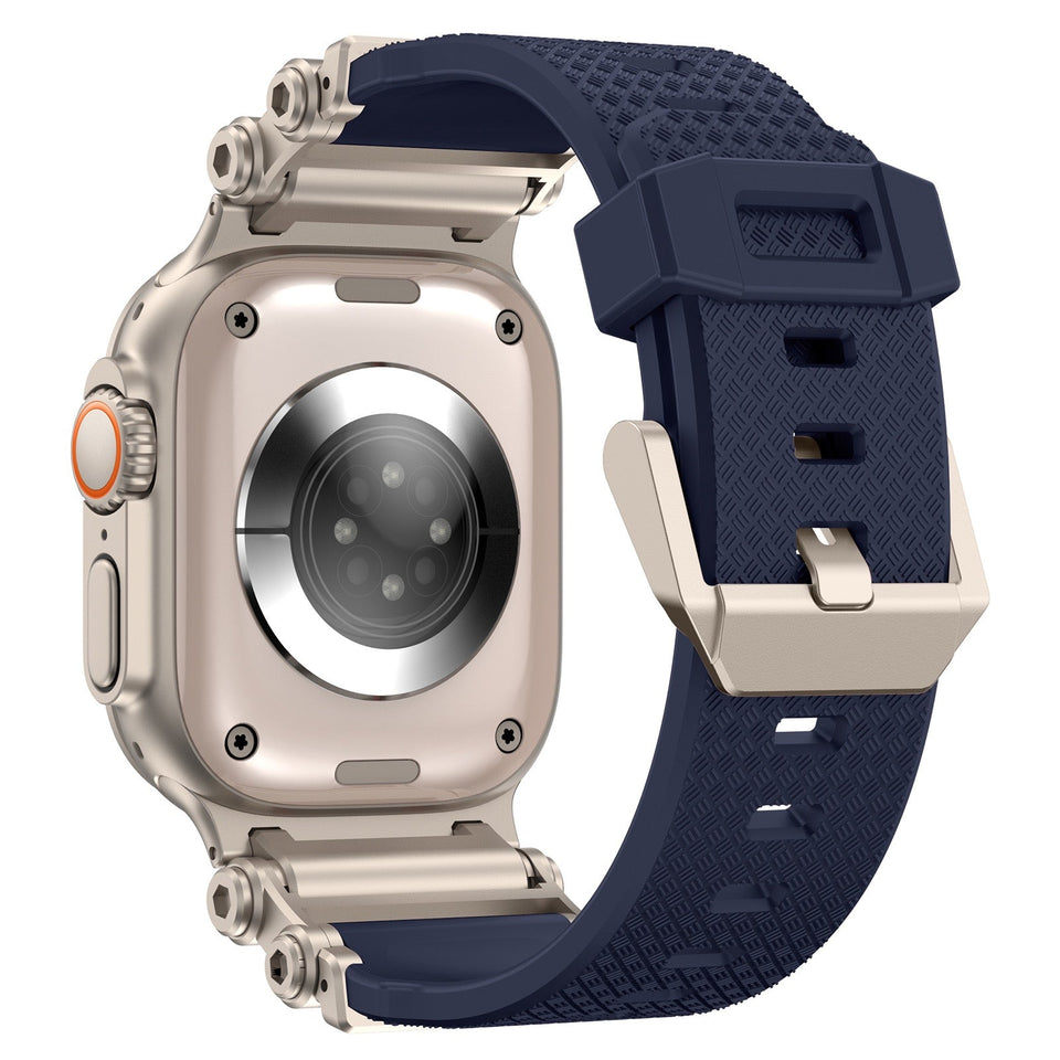 Tactical Destiny Gear Rotating Silicone Band For Apple Watch - Wear with style