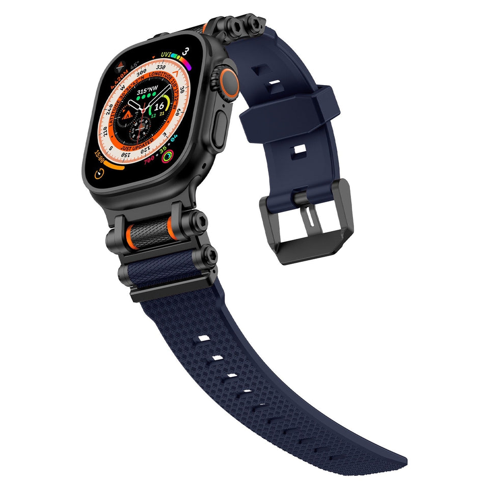 Tactical Destiny Gear Rotating Silicone Band For Apple Watch - Wear with style