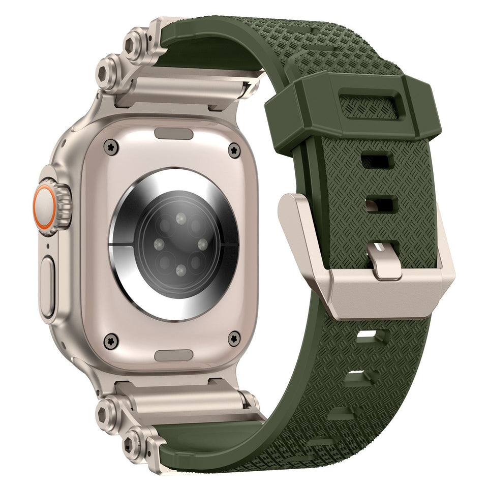 Tactical Destiny Gear Rotating Silicone Band For Apple Watch - Wear with style
