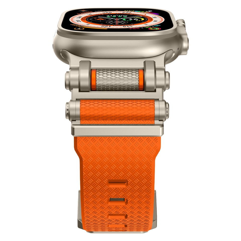 Tactical Destiny Gear Rotating Silicone Band For Apple Watch - Wear with style