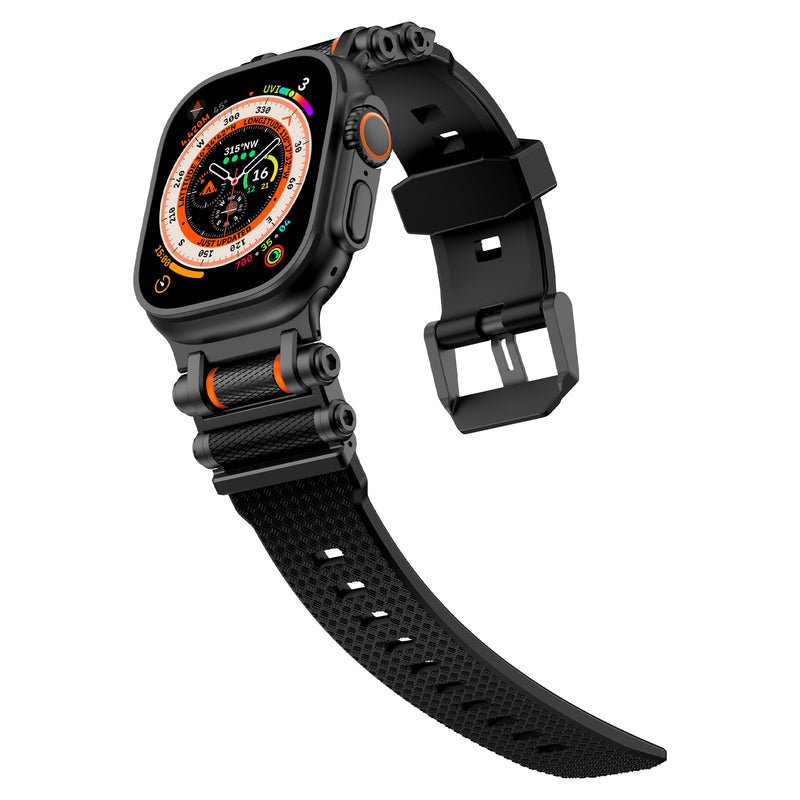 Tactical Destiny Gear Rotating Silicone Band For Apple Watch - Wear with style