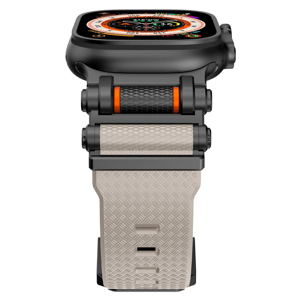 Tactical Destiny Gear Rotating Silicone Band For Apple Watch - Wear with style