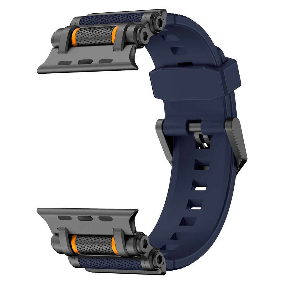 Tactical Destiny Gear Rotating Silicone Band For Apple Watch - Wear with style