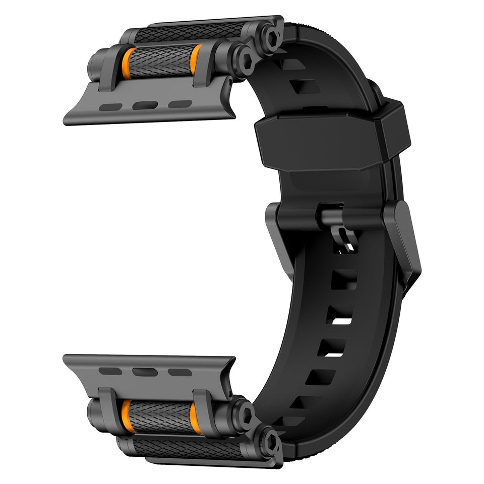 Tactical Destiny Gear Rotating Silicone Band For Apple Watch - Wear with style
