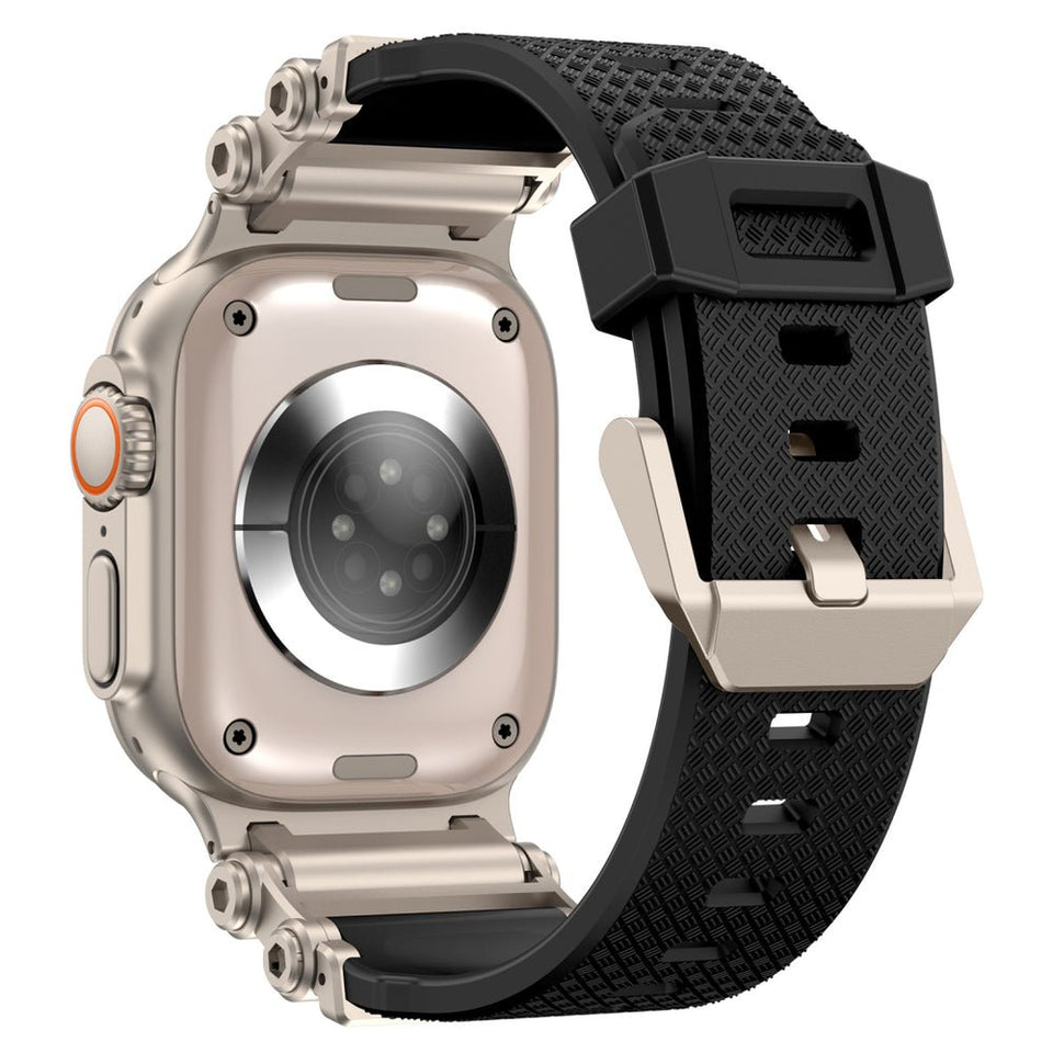 Tactical Destiny Gear Rotating Silicone Band For Apple Watch - Wear with style