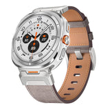 Tactical Leather Band For Galaxy Watch 7 Ultra/8 Ultra - Wear with style