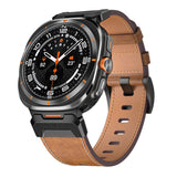 Tactical Leather Band For Galaxy Watch 7 Ultra/8 Ultra - Wear with style