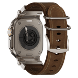 Tactical Vintage Leather Band for Apple Watch - Wear with style