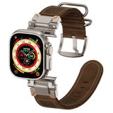 Tactical Vintage Leather Band for Apple Watch - Wear with style