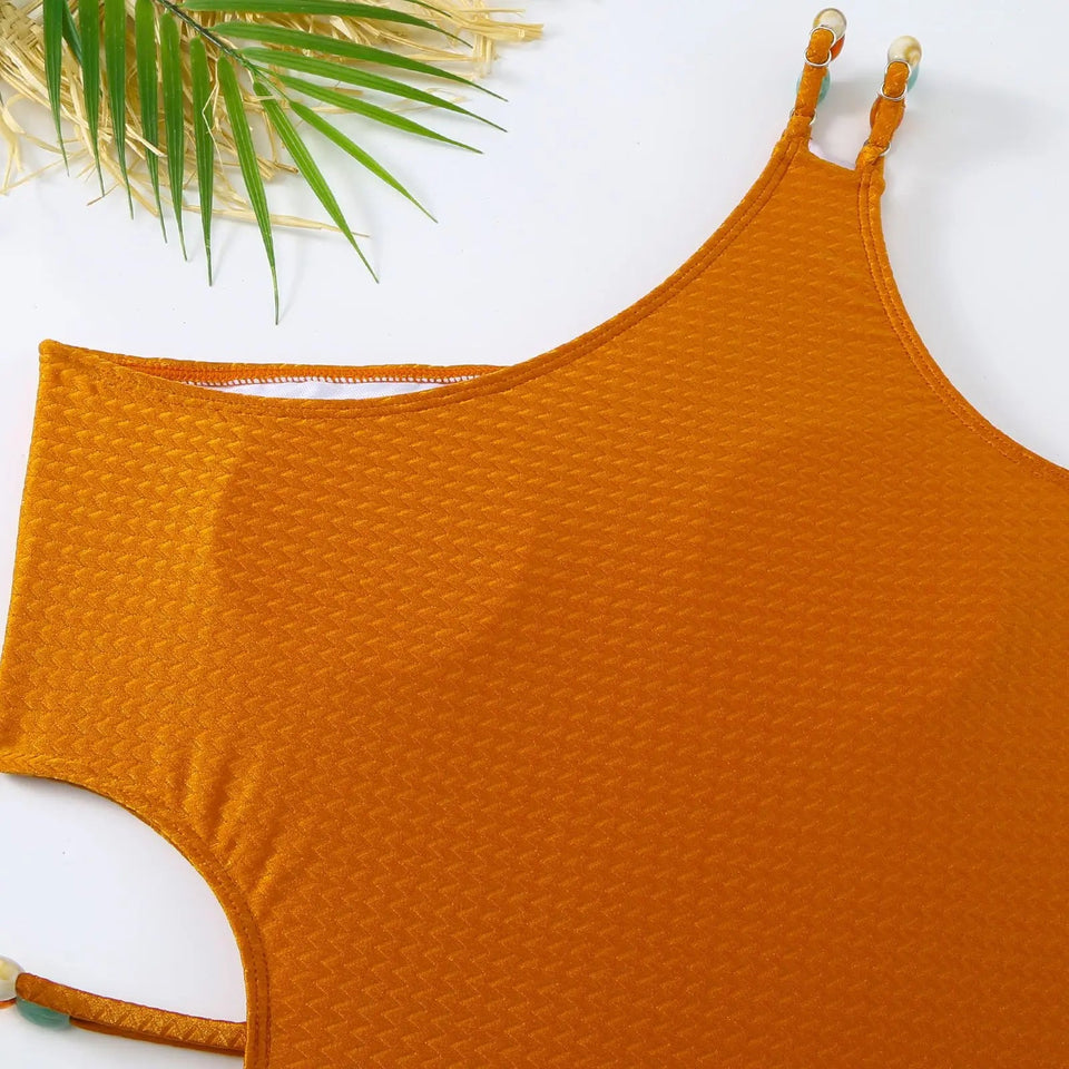 Tami Luxury One Shoulder one Piece swimsuit - Wear with style
