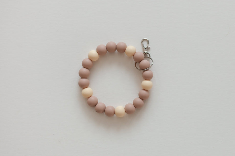 Tan Succulent Wristlet - Wear with style