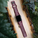 Texas A&M Aggies HD Apple Watch Band - Wear with style