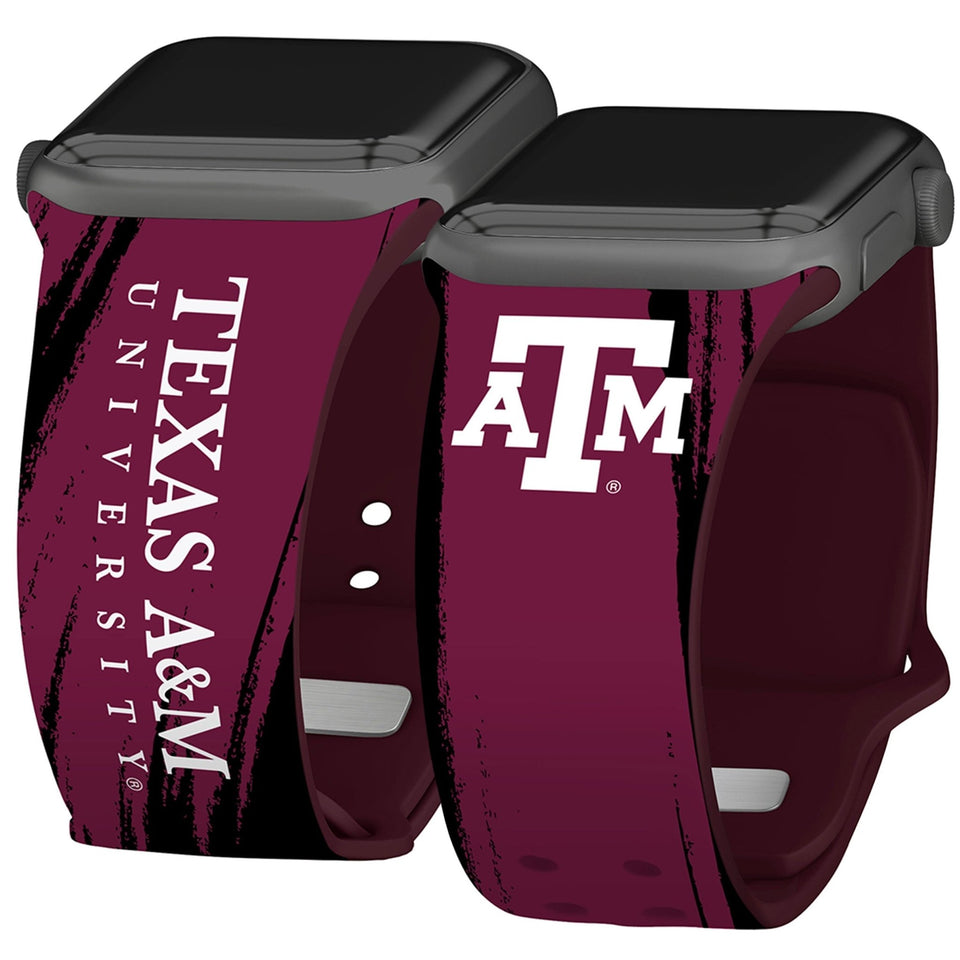 Texas A&M Aggies HD Apple Watch Band - Wear with style