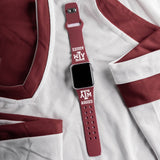 Texas A&M Aggies HD Apple Watch Band - Wear with style