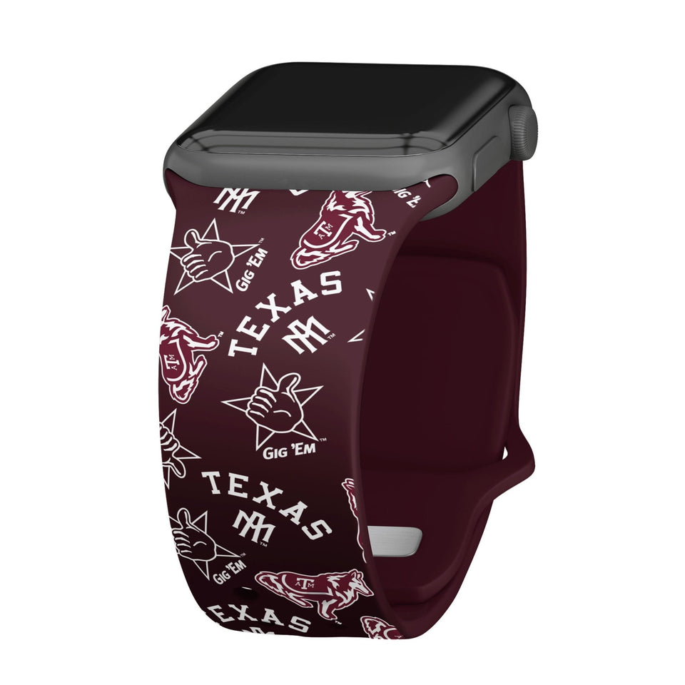 Texas A&M Aggies HD Apple Watch Band - Wear with style