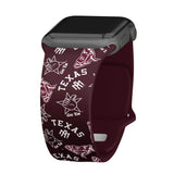 Texas A&M Aggies HD Apple Watch Band - Wear with style