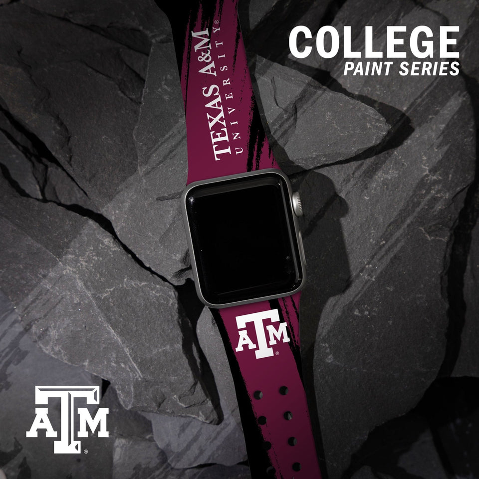 Texas A&M Aggies HD Apple Watch Band - Wear with style