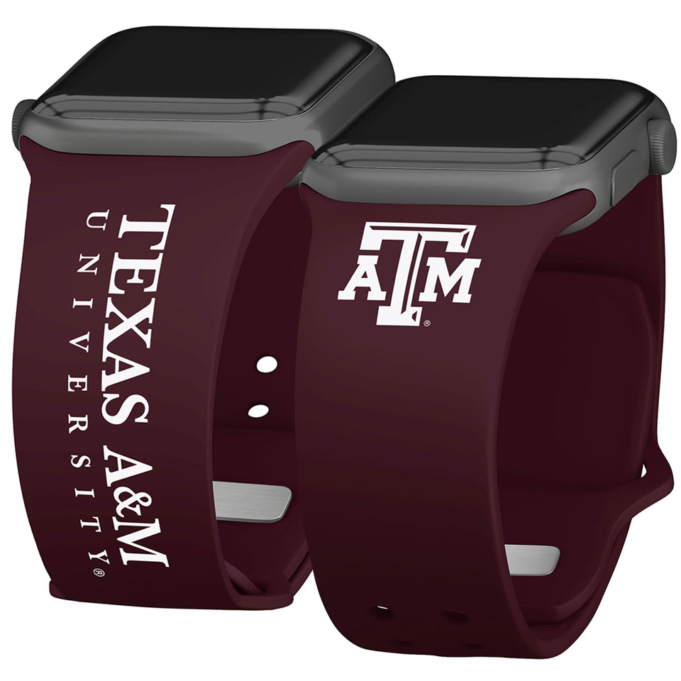 Texas A&M Aggies HD Apple Watch Band - Wear with style