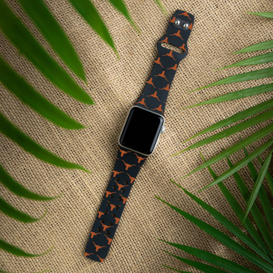 Texas Longhorns HD Apple Watch Band - Wear with style