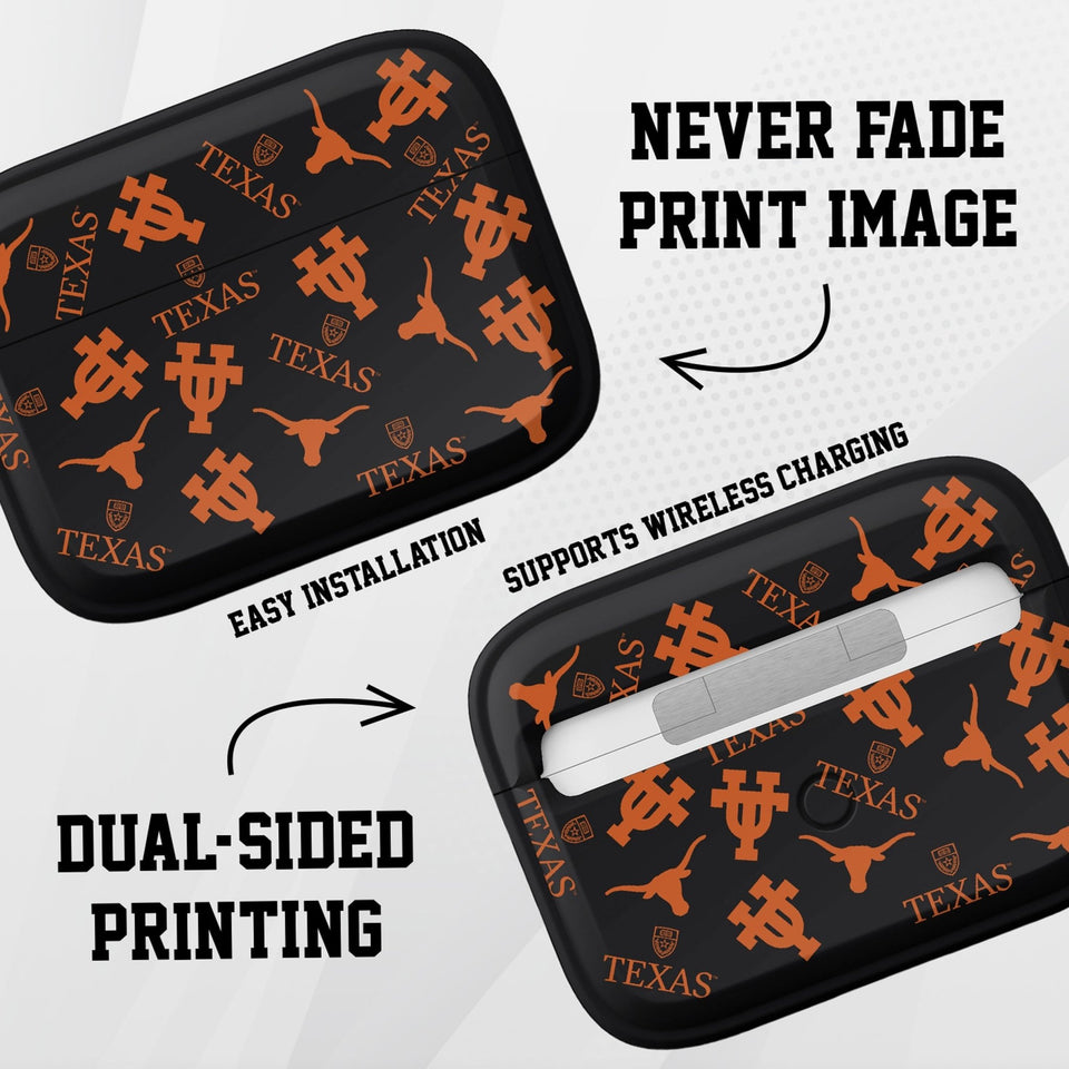 Texas Longhorns HDX Apple Airpods Pro 1 & 2 Case Cover - Wear with style