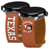 Texas Longhorns X Betty Boop HD Google Pixel Watch Band - Wear with style