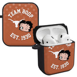 Texas Longhorns X Betty Boop HDX Apple AirPods Gen 1 & 2 Case Cover - Wear with style