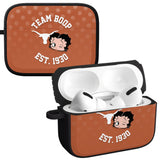 Texas Longhorns X Betty Boop HDX Case Apple AirPods Pro 1 & 2 Case Cover - Wear with style
