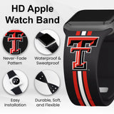 Texas Tech Red Raiders HD Apple Watch Band - Wear with style